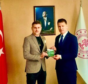 Akif Yener’den İl Kültür ve Turizm Müdürü Süleyman Acar’a ziyaret
