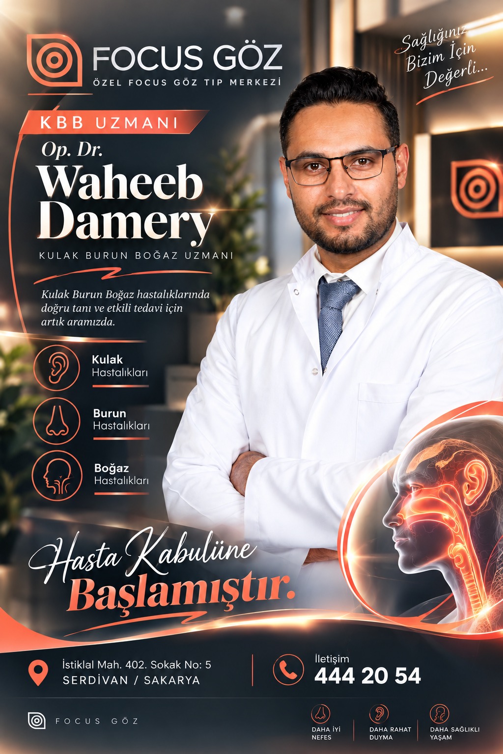 Kulak Burun Boğaz Hastalıkları Uzmanı Dr. Waheeb Damery2